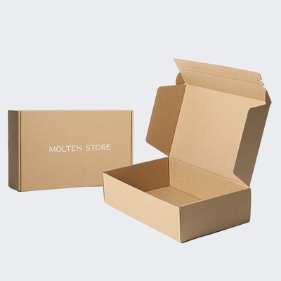 satın al Geri dönüştürülebilir Kutu Gri Kahverengi Karton Karton El Kağıdı Posta Kutusu Nakliye Paketleri online manufacture