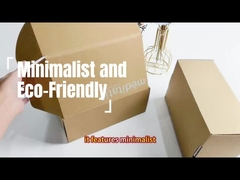 Özel Karton Nakliye Kutuları Giyim Kraft Kavşak Kalıcı Ayakkabı Kutuları