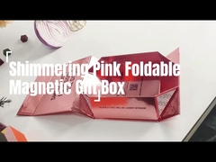 Özel Boyutlu Mavi Manyetik Katlanabilir Kutusu Kağıt Hediye Paket Kutusu Şarap Şişesi İçin