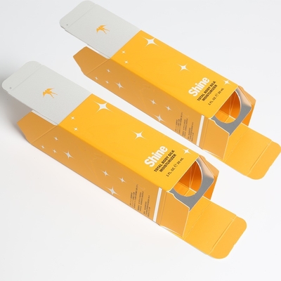 Özel Logo Küçük İşletme Paketleme Fildişi Karton Kutular Mücevher Tuck End Box Paketleme
